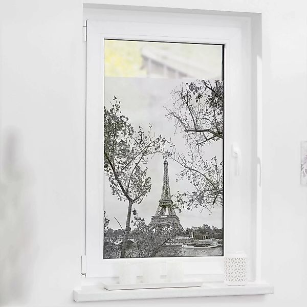 LICHTBLICK ORIGINAL Fensterfolie "Paris", 1 St., blickdicht, strukturiertKl günstig online kaufen