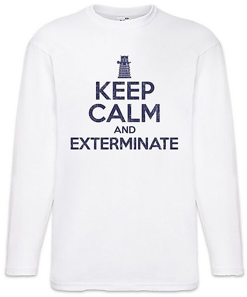 Urban Backwoods Langarmshirt Keep Calm And Exterminate Langarm T-Shirt Grah günstig online kaufen