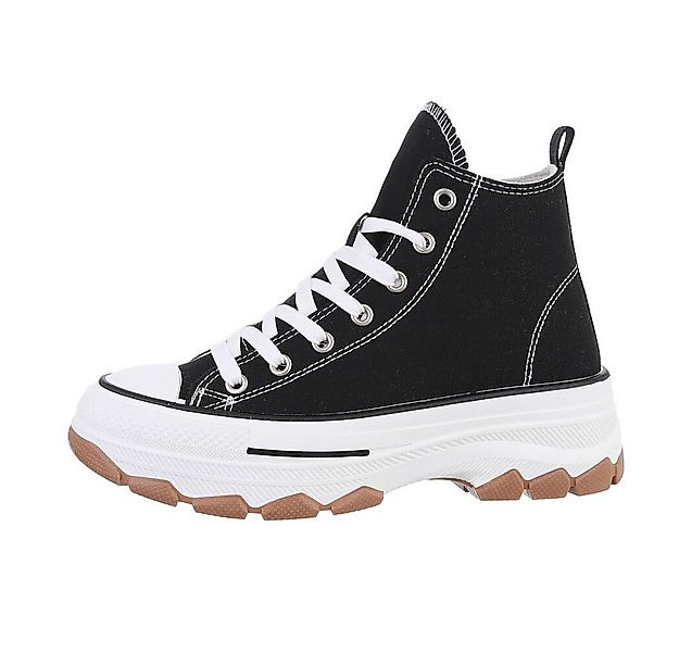 Ital-Design Damen High-Top Freizeit Sneakerboots (86016888) Flach Sneakers günstig online kaufen