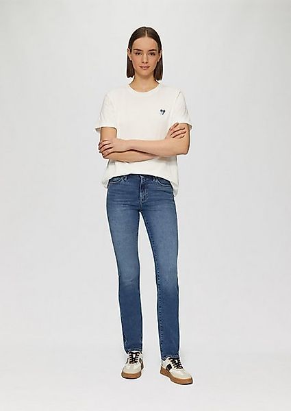 s.Oliver 5-Pocket-Jeans Jeans Betsy / Regular Fit / Mid Rise / Slim Leg günstig online kaufen