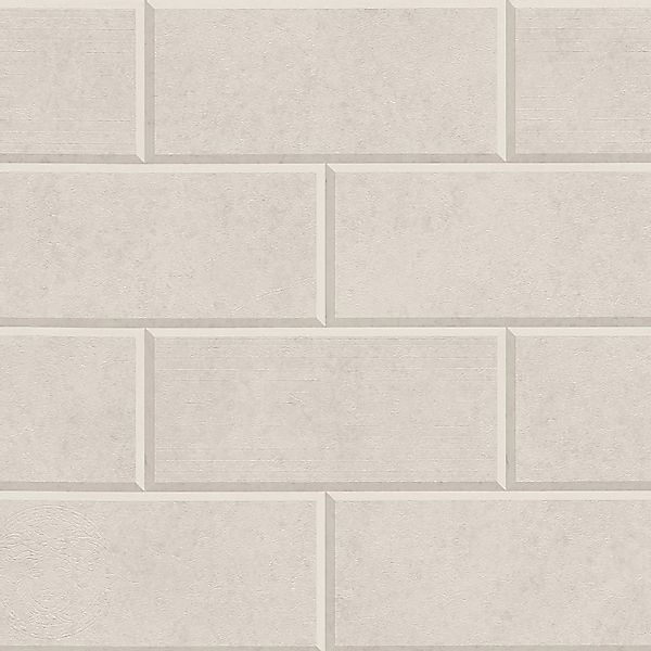 Bricoflor Moderne Mauertapete in 3D Optik Steinoptik Vliestapete in Hellgra günstig online kaufen