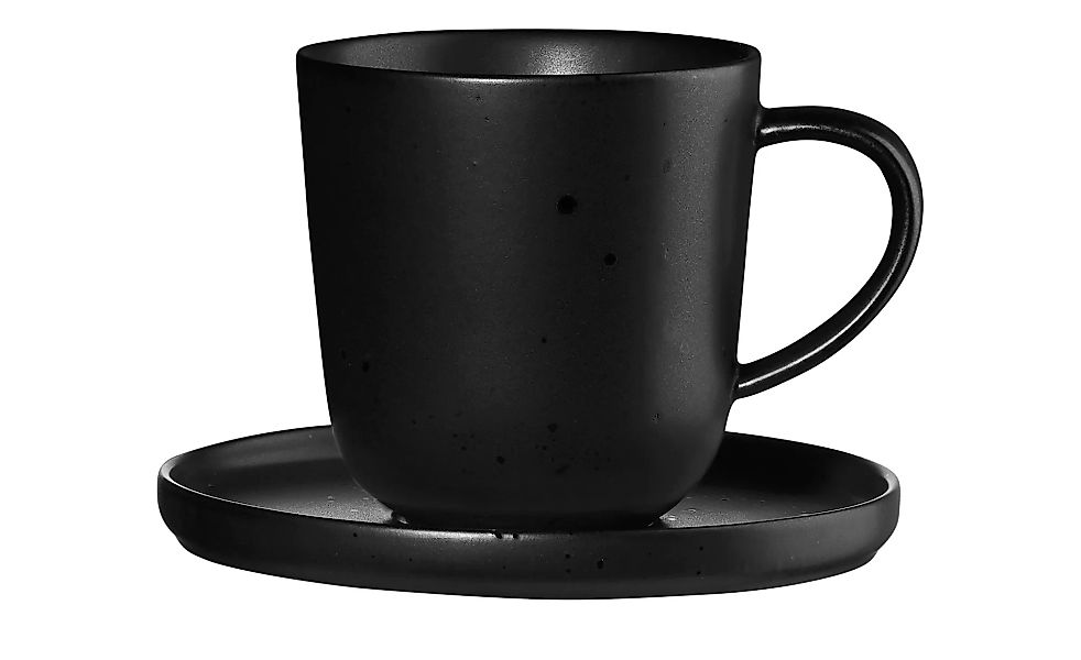 ASA COPPA COPPA Espressotasse mit Untertasse kuro 0,08 l (schwarz) günstig online kaufen