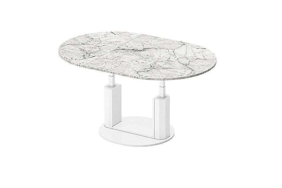 designimpex Couchtisch Design HEM-111 Hochglanz ausziehbar günstig online kaufen