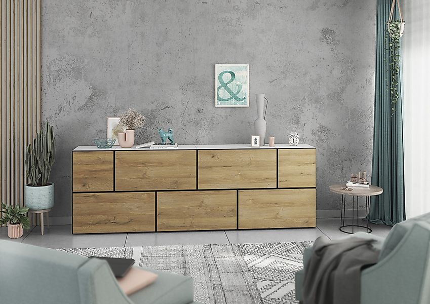 BMG Möbel Schranksystem Modul+ (7-teilig, besteht günstig online kaufen