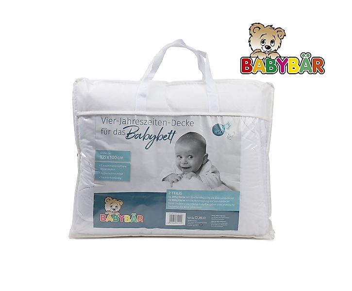 HSC Home-Style-Creation GmbH Babybettdecke Baby Vierjahreszeitenbettdecke 2 günstig online kaufen