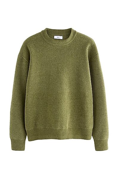 Next Rundhalspullover Relaxed Fit Rundhalspullover aus Chenille (1-tlg) günstig online kaufen