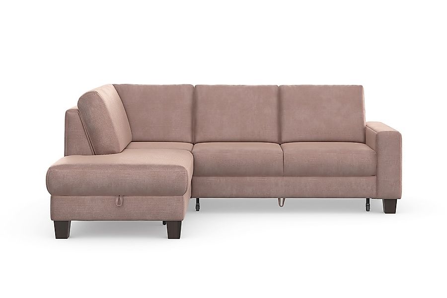Home affaire Ecksofa »Summer L-Form« mit Ottomane, mit oder ohne Bettfunkti günstig online kaufen