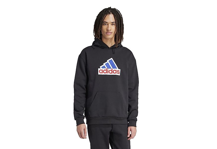 adidas Performance Kapuzenpullover Future Icons Badge Hoodie schwarz Herren günstig online kaufen