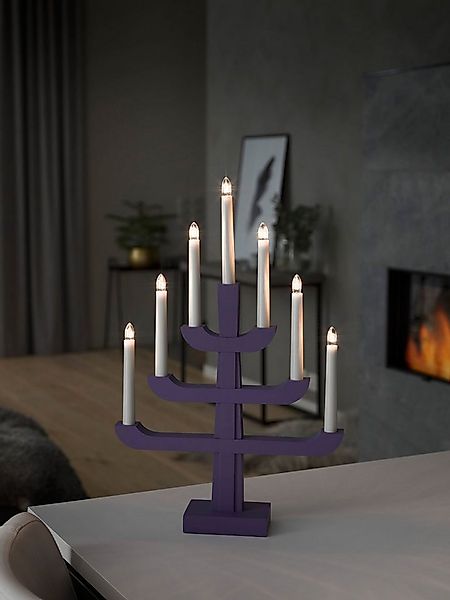 KONSTSMIDE Fensterleuchter Weihnachtsdeko, Leuchtmittel wechselbar, Warmwei günstig online kaufen