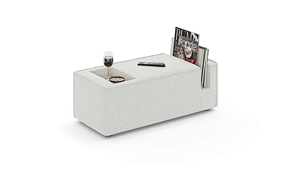 OTTO home Sofaelement »HAILY Tisch für das Modulsofa, Maße B/T/H: 45/100/37 günstig online kaufen