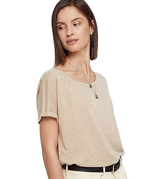Mos Mosh Langarmshirt Shirt ’für Damen in gold’ (1-tlg) günstig online kaufen