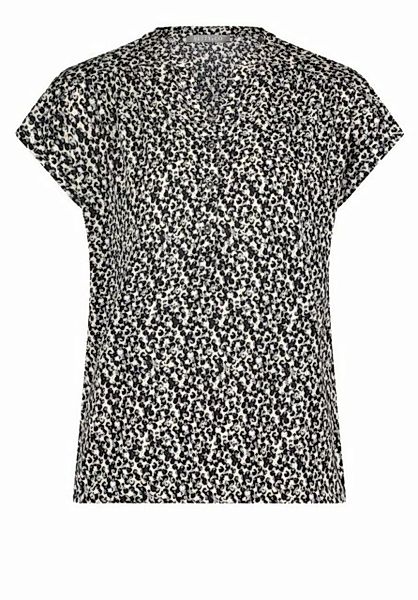 Betty&Co T-Shirt Shirt Kurz 1/2 Arm, Black-Nature günstig online kaufen