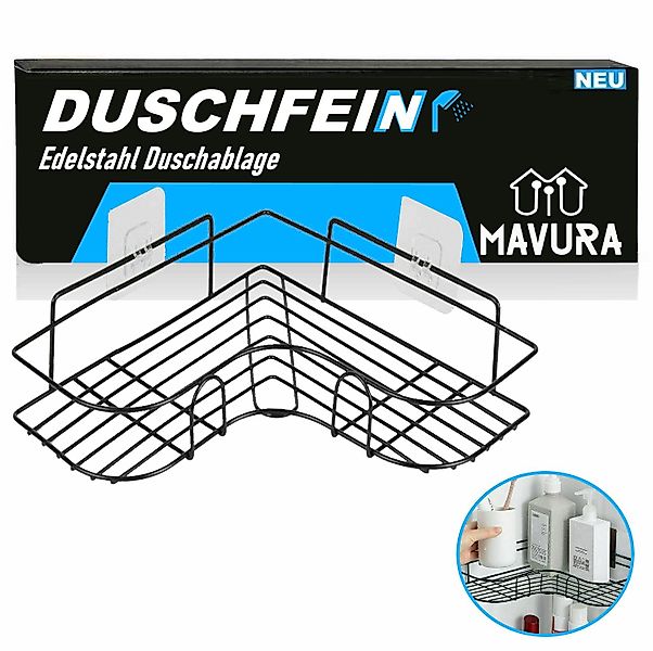 MAVURA Duschablage MAVURA Duschregal ohne Bohren günstig online kaufen