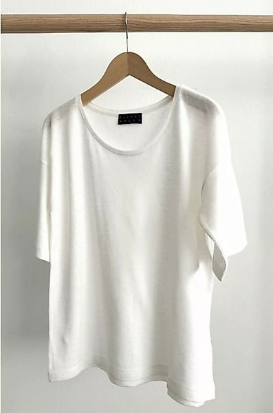 Zuckerwatte T-Shirt weit und bequem geschnitten, aus 100% Leinen günstig online kaufen