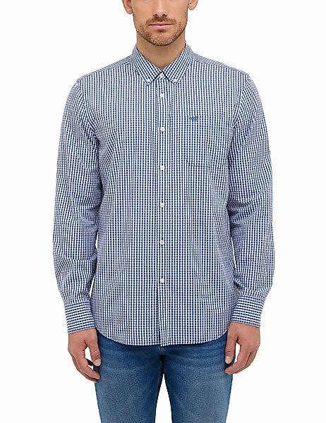 MUSTANG Langarmhemd "Herren Style Chester" günstig online kaufen