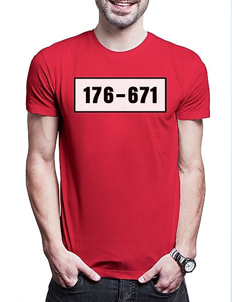 Urban Backwoods Print-Shirt Panzerknacker 176-671 Herren T-Shirt Fasching K günstig online kaufen