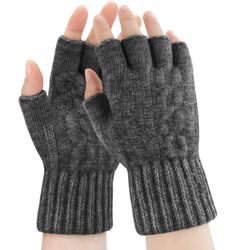 Coonoor Strickhandschuhe Thermisch Fingerlose Handschuhe Weich günstig online kaufen