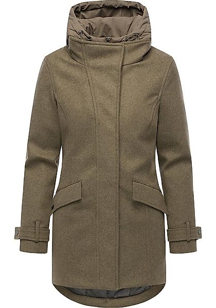 Ragwear Wintermantel Petuja Felt YOUMODO Klassischer Damen Kurzmantel mit K günstig online kaufen