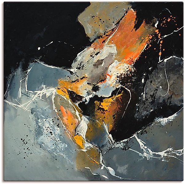 Artland Leinwandbild "Abstrakt XV" Gegenstandslos 1 Stk. tlg. auf Holzrahme günstig online kaufen