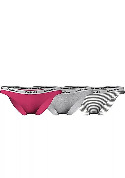 Calvin Klein Underwear Bikinislip, (Packung, 3 St., 3er-Pack), in uni und g günstig online kaufen