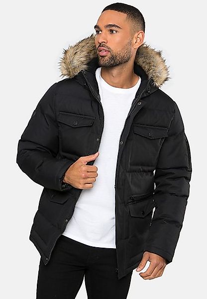 Threadbare Steppjacke Carberry mit Kunstfell-Kapuze günstig online kaufen