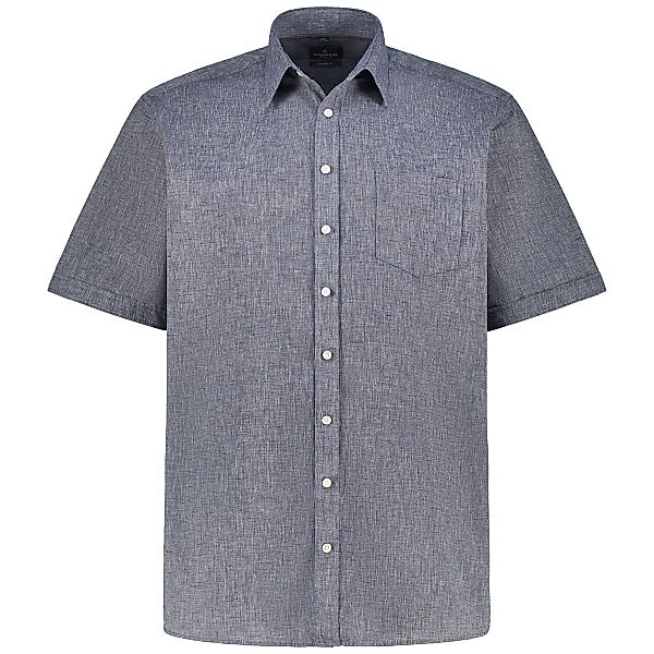 CASA MODA Freizeithemd aus Baumwollmix Farbe jeansblau Größe: 7XL günstig online kaufen