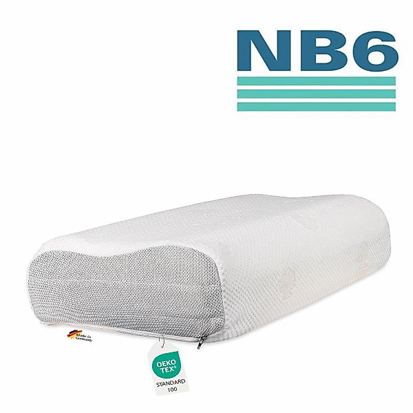 Orthopädisches Dormabell Cervical Nackenstützkissen NB6 Talalay Latex günstig online kaufen