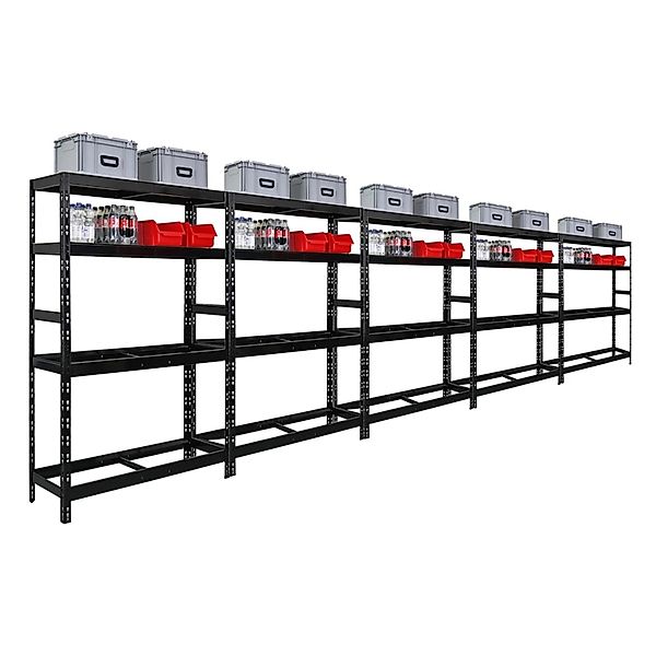 PROREGAL Mega Deal 5x Reifenregal Tiger 180x120x40 cm Bis Zu 12 Reifen Auf günstig online kaufen