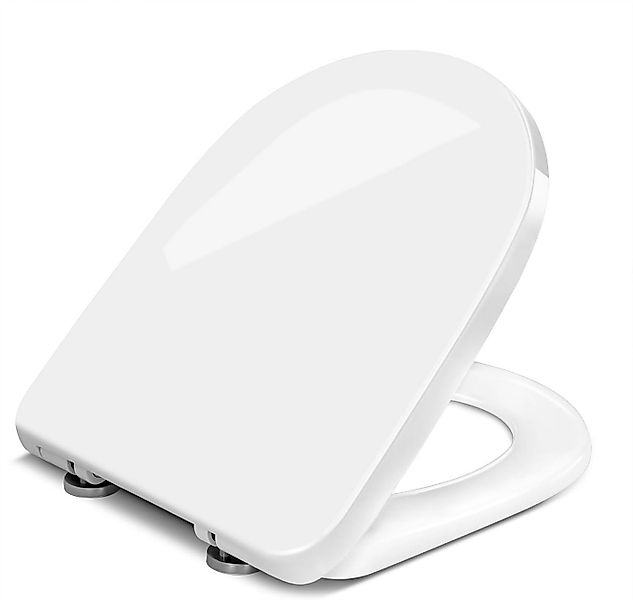 Woltu WC-Sitz (1-St), WC Sitz mit Absenkautomatik, Fast Fix, weiß günstig online kaufen