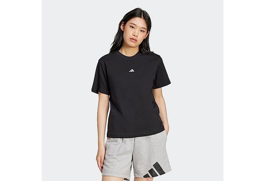 adidas Sportswear T-Shirt ESSENTIALS SMALL LOGO COTTON Basic Design, Rundha günstig online kaufen