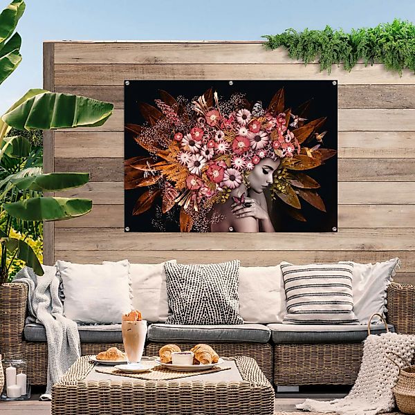 Reinders! Poster »Blumenreichtum«, leichtes und wasserfestes Gartenposter f günstig online kaufen