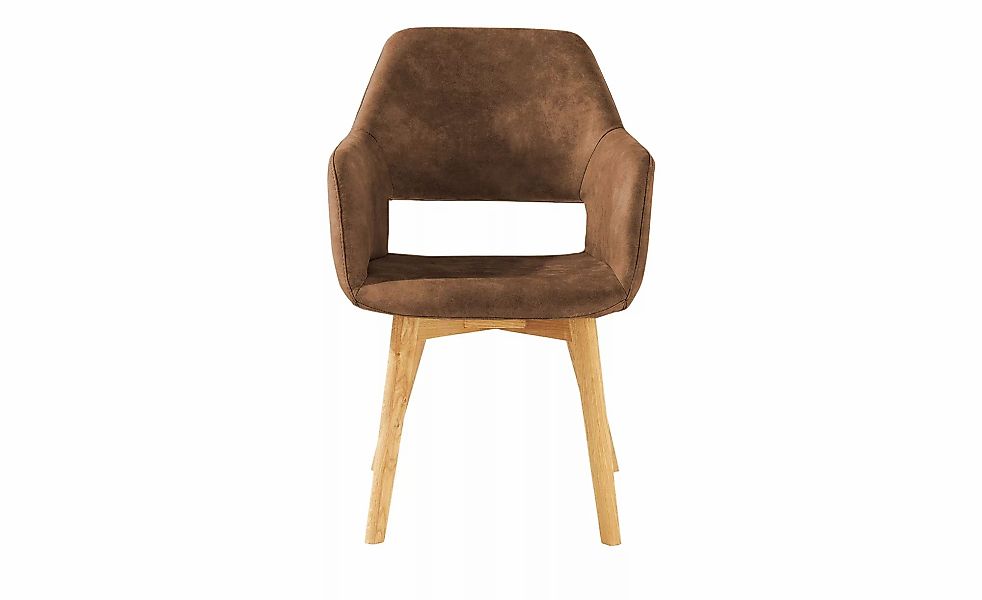 Woodford Armlehnstuhl  Berlin ¦ braun ¦ Maße (cm): B: 57 H: 85 T: 67.0 Stüh günstig online kaufen