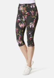 STOOKER WOMEN 7/8-Hose "Print Capri Hose Skinny Fit" Skinny Fit Capri Pants günstig online kaufen