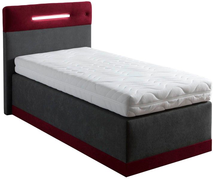 Westfalia Schlafkomfort Boxspringbett mit LED-Beleuchtung günstig online kaufen