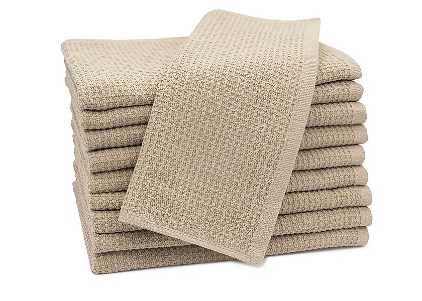ZOLLNER Gästehandtücher, Glattvelours (10-St), 30 x günstig online kaufen