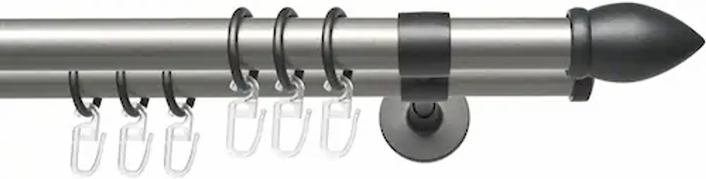 Liedeco Gardinenstange »Lan Mush« Ø 20 mm 2 läufig-läufig Fixmaß 2-läufig i günstig online kaufen