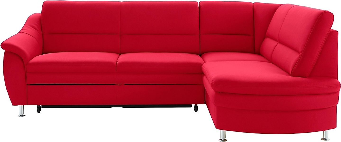 sit&more Ecksofa »Cardoso L-Form«, mit Federkern, wahlweise mit Bettfunktio günstig online kaufen