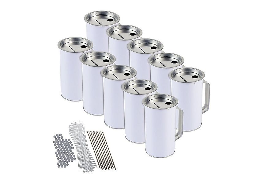 HMF Spardose Spendenbox mit Griff, Spendendosen mit Münz-Schlitz, (10-tlg), günstig online kaufen