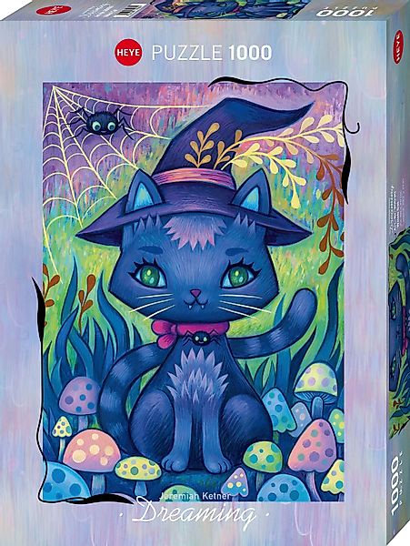 HEYE Puzzle Witch Cat, 1000 Puzzleteile, günstig online kaufen