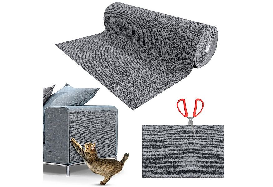Ledander Kratzmatte Selbstklebende Kratzteppich Katze Wand Kratzschutz Sofa günstig online kaufen