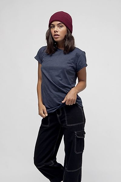 Recyceltes T-Shirt für Frauen aus Baumwolle und PET-Flaschen günstig online kaufen