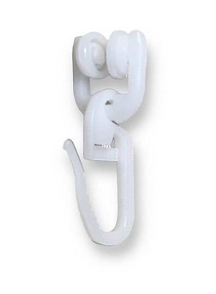 nodeko Gardinenröllchen Gardinenrolle mit Faltenhaken für T-Schienen, Gardi günstig online kaufen