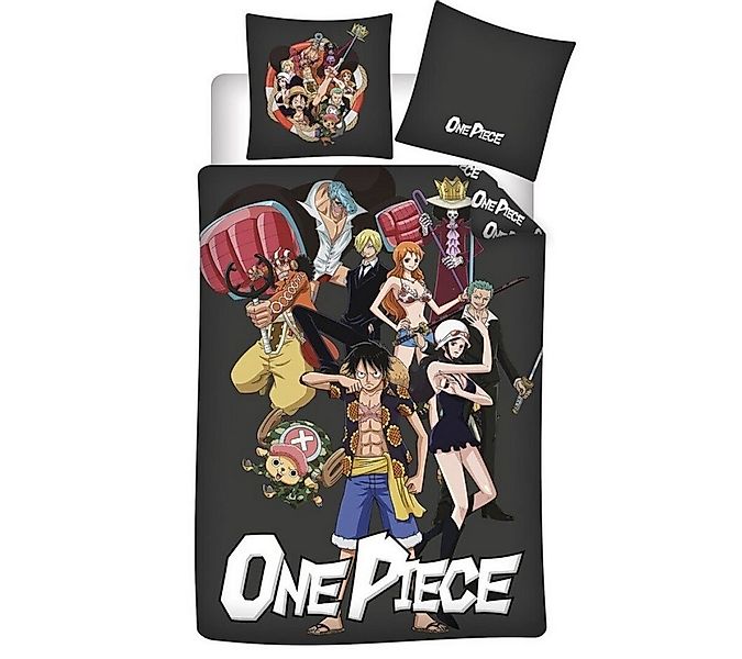 One Piece Anime Bettwäsche Anime One Piece Ruffy Bettwäsche 2tlg Set, Mikro günstig online kaufen