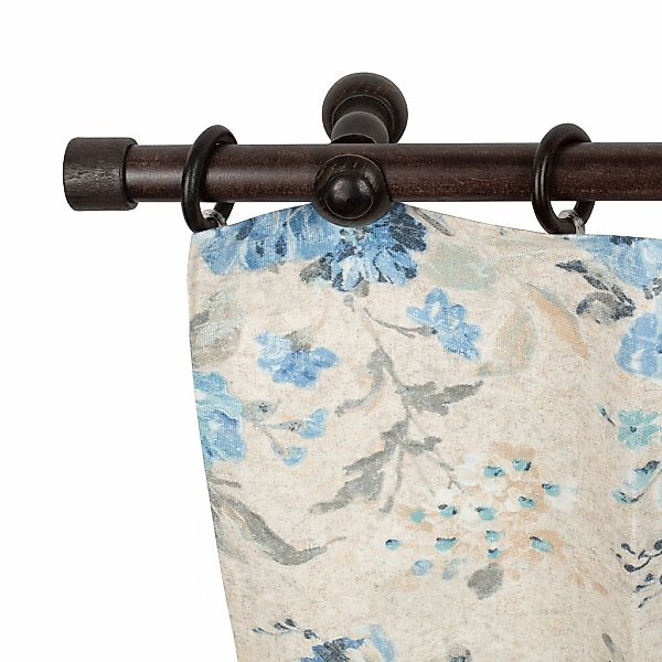 SN DECO GROUP Gardinenstange "Cafiro" 1 läufig-läufig Fixmaß 28 mm, Holz, v günstig online kaufen