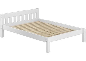 ERST-HOLZ Bett Weißes Doppelbett 160 x günstig online kaufen
