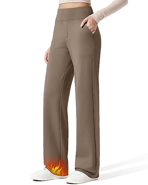 G4Free Palazzohose Damen-Hosen mit Fleecefutter und Taschen, Jogginghose we günstig online kaufen