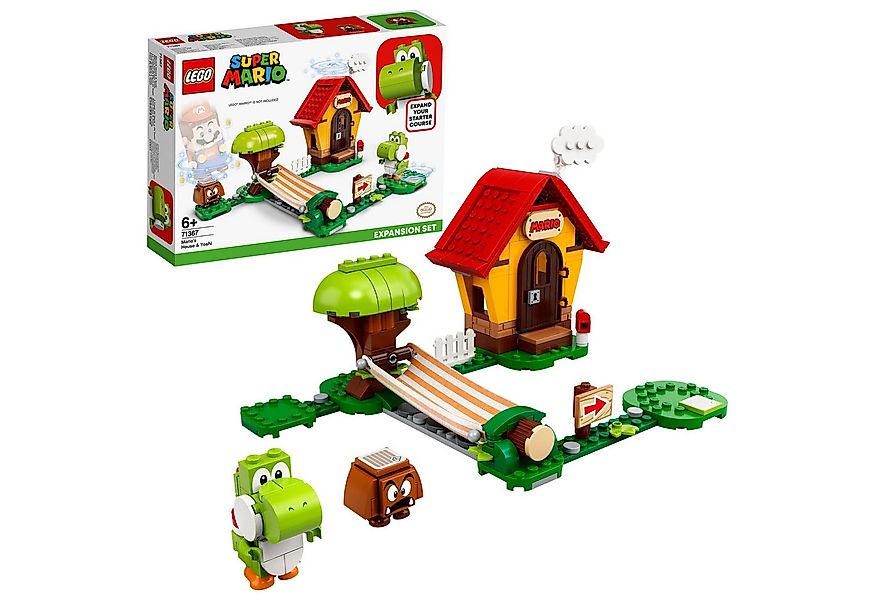 LEGO® LEGO® Super Mario™: Marios Haus und Yoshi – 71367 (205 Teile) Spielba günstig online kaufen