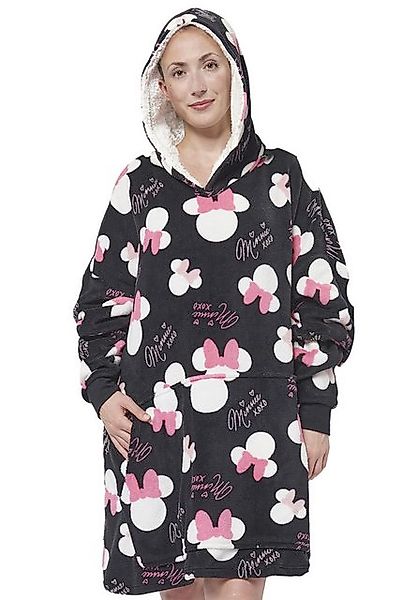 United Labels® Kapuzenpullover Disney Minnie Mouse Oversize Cozy Hoodie Übe günstig online kaufen