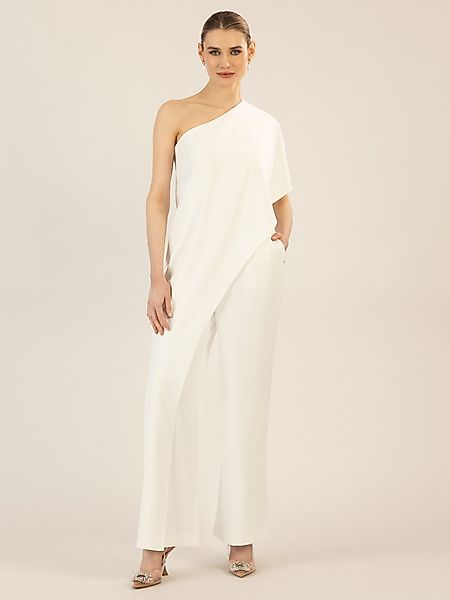 Apart Jumpsuit aus einer leicht körnigen günstig online kaufen