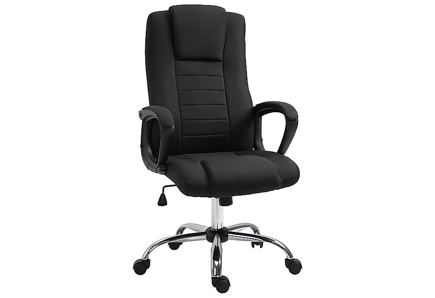 HOMCOM Schreibtischstuhl Bürostuhl mit Wippfunktion günstig online kaufen